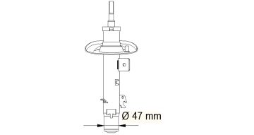 KYB 339710 Schokdemper