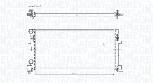 Magneti Marelli 350213166200 Radiateur