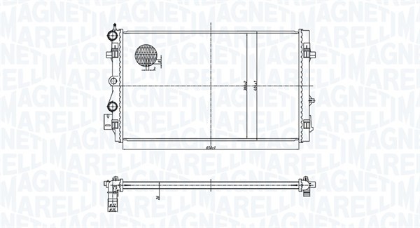 Magneti Marelli 350213167900 Radiateur