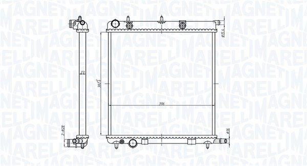 Magneti Marelli 350213819000 Radiateur