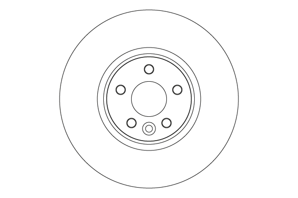 TRW DF6724S Remschijf