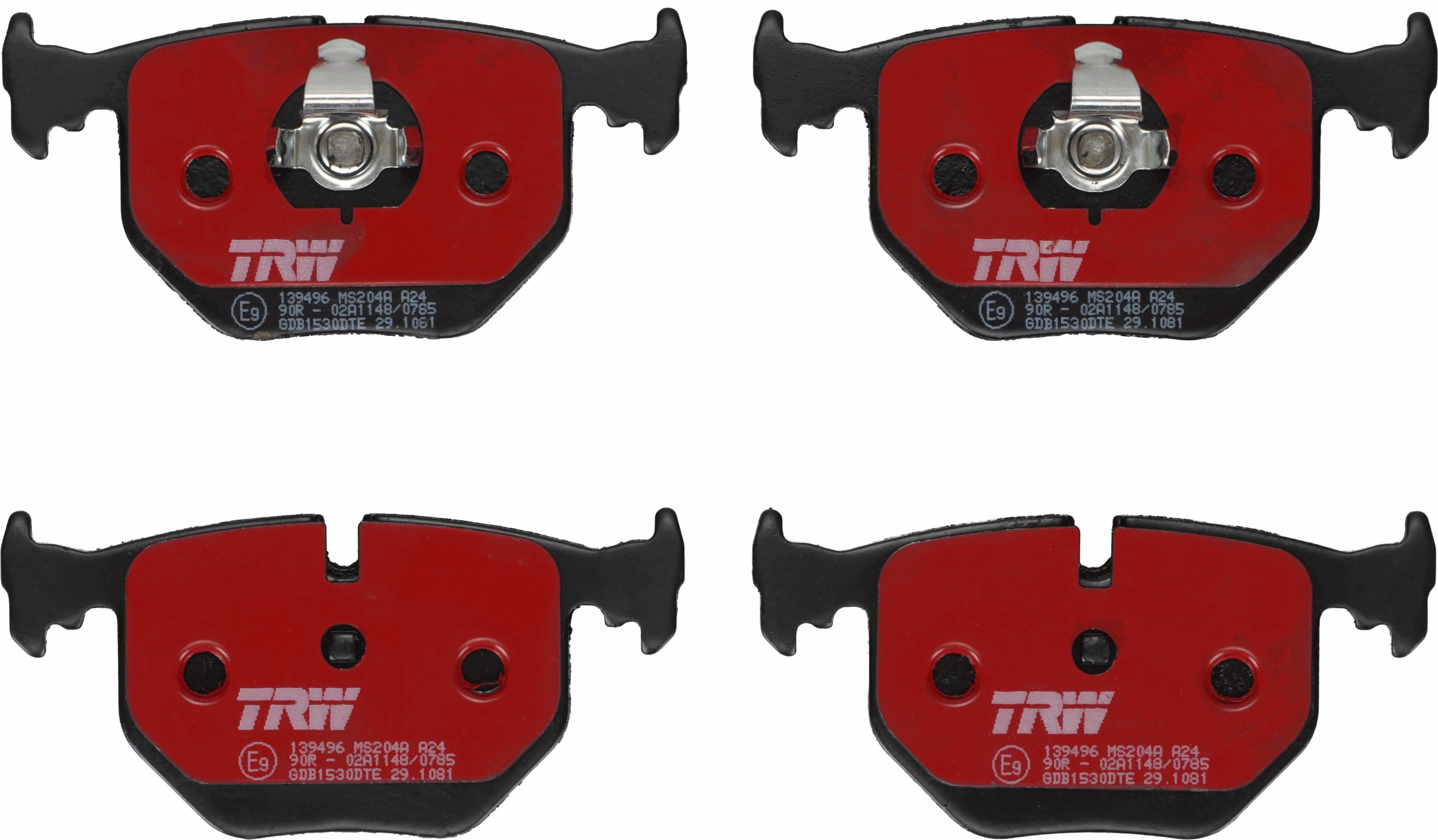 TRW GDB1530DTE Remblokset