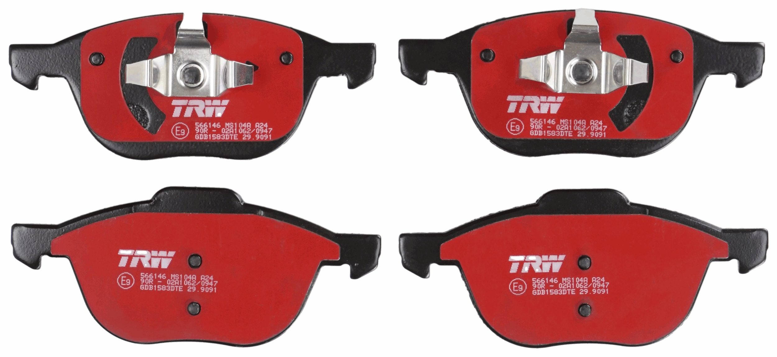 TRW GDB1583DTE Remblokset