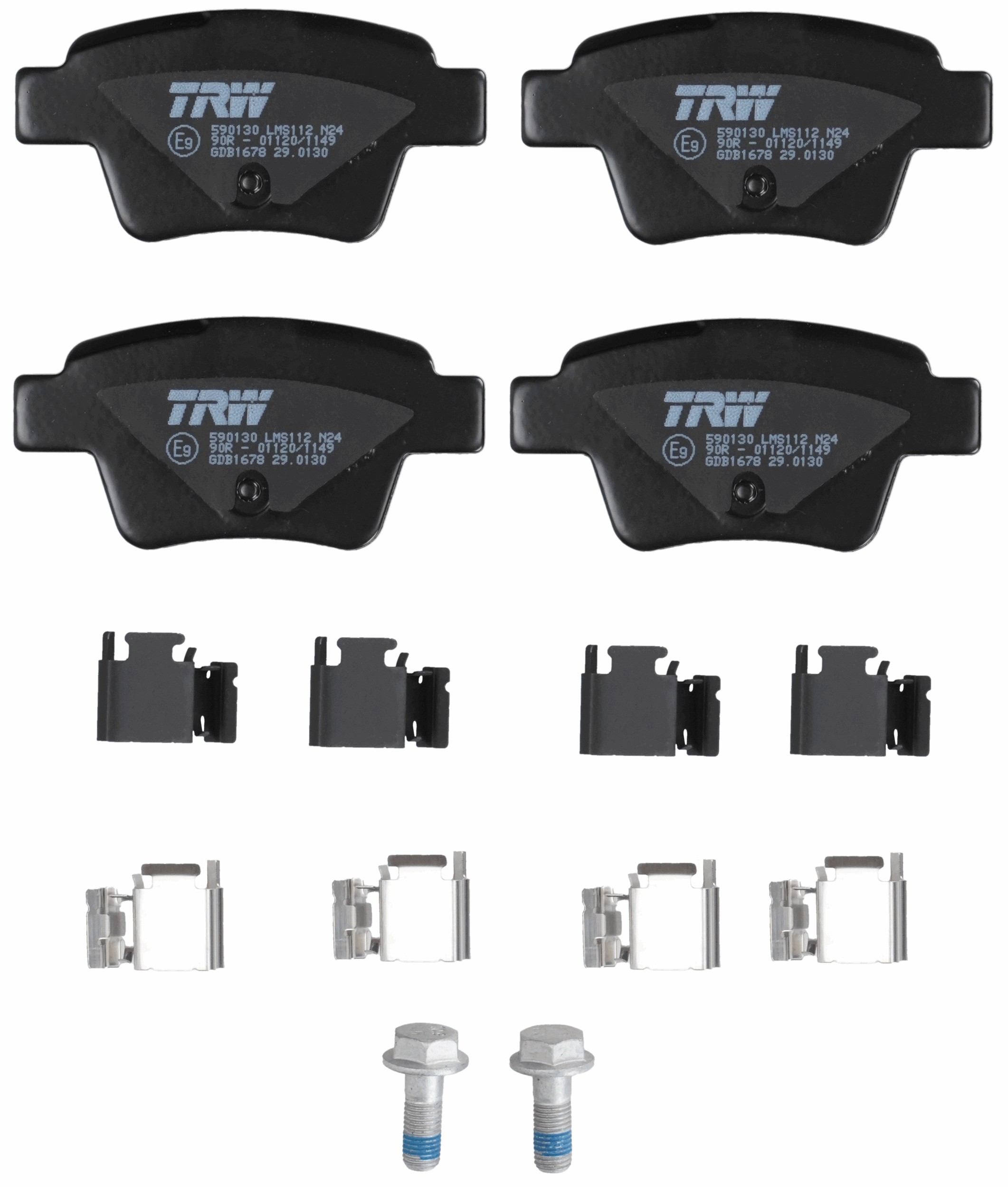 TRW GDB1678 Remblokset