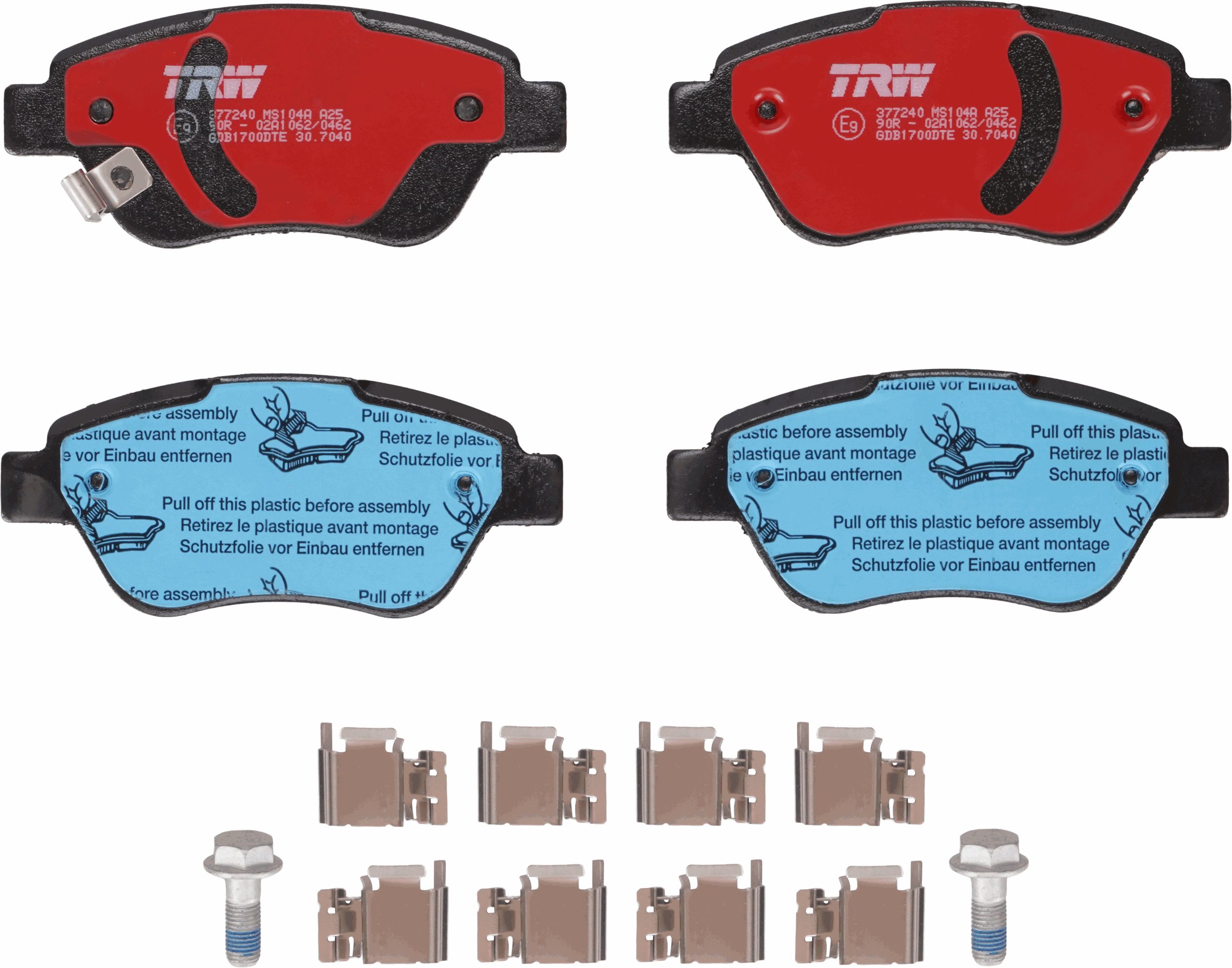 TRW GDB1700DTE Remblokset