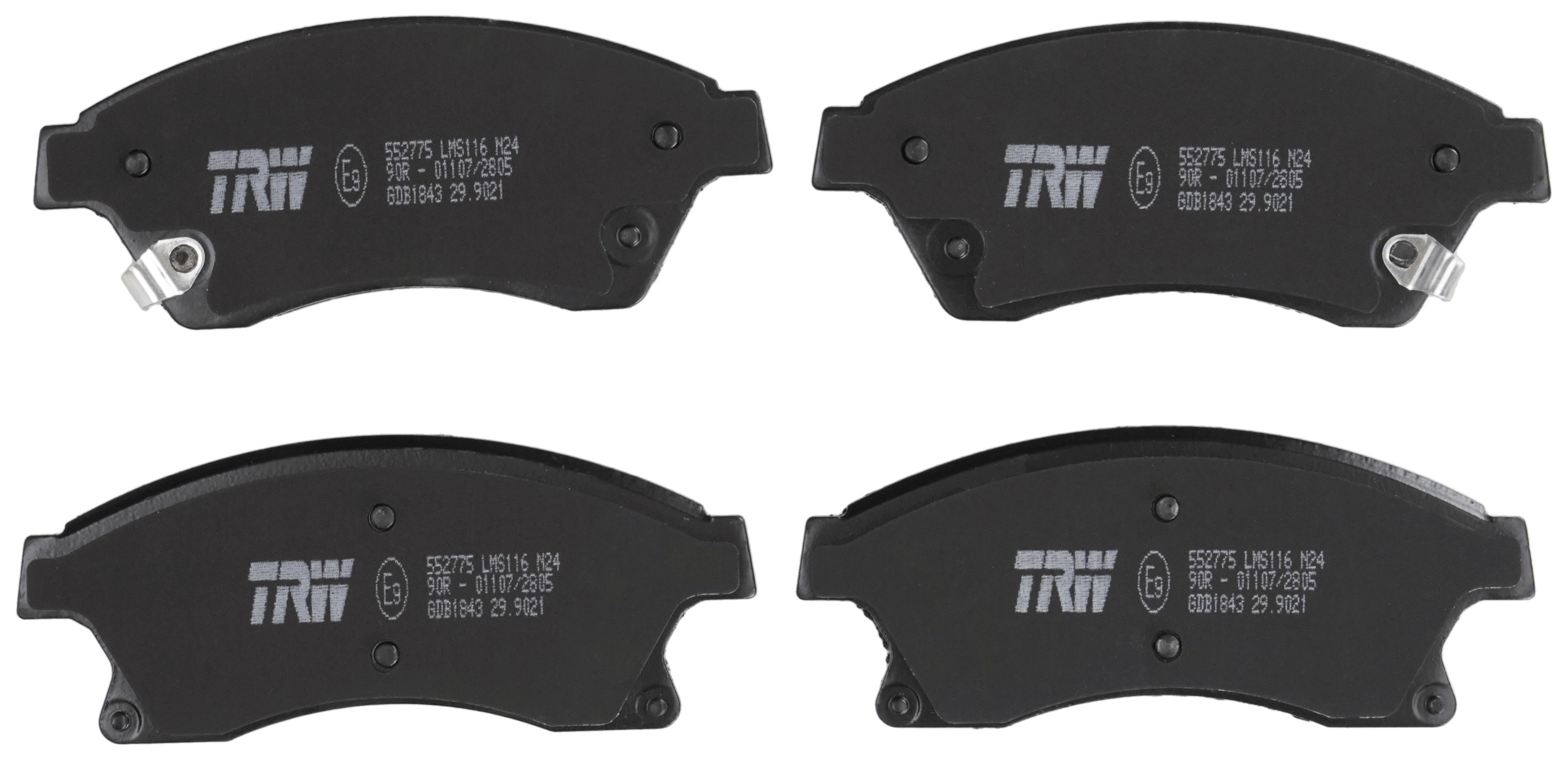 TRW GDB1843 Remblokset