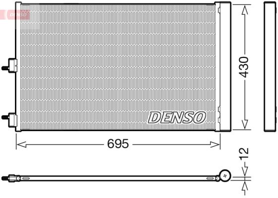 Airco condensor – DENSO – DCN17061 online kopen