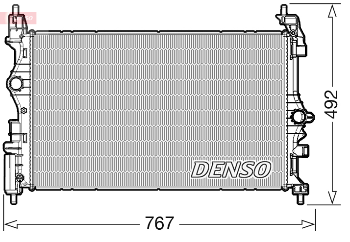 Denso DRM20019 Radiateur