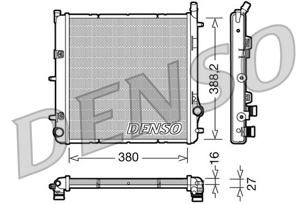 Denso DRM21005 Radiateur