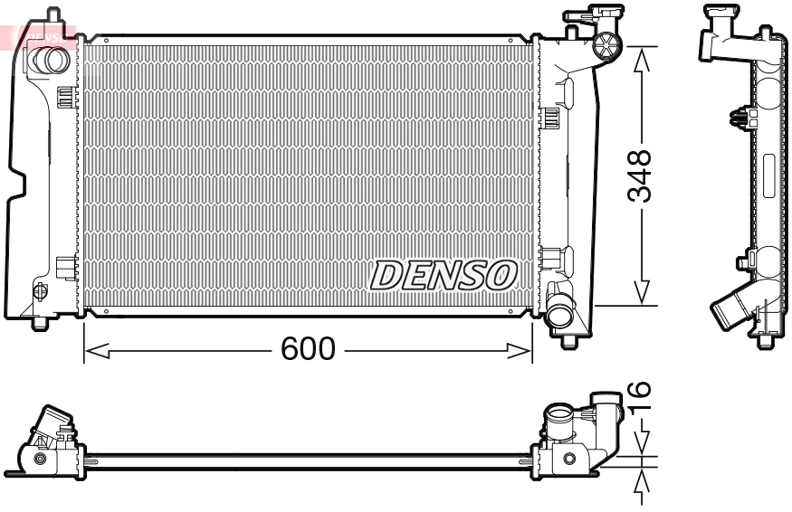 Denso DRM50110 Radiateur