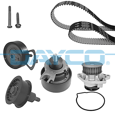 Dayco KTBWP12350 Distributieriem kit incl.waterpomp