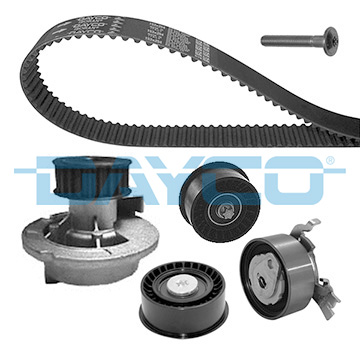 Dayco KTBWP3612 Distributieriem kit incl.waterpomp