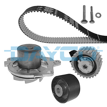 Dayco KTBWP4580 Distributieriem kit incl.waterpomp