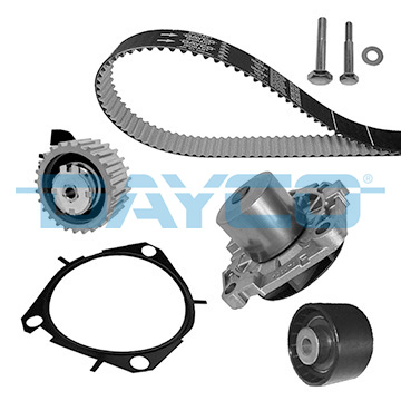 Dayco KTBWP7590 Distributieriem kit incl.waterpomp