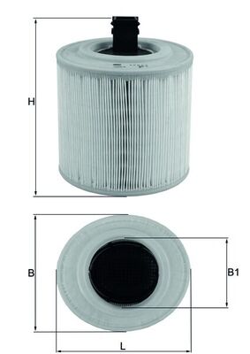 Knecht LX 3015/14 Luchtfilter