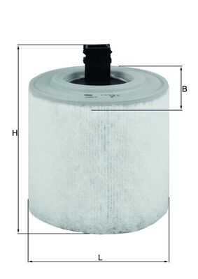 Knecht LX 3015/16 Luchtfilter