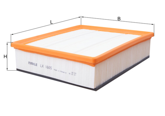 Knecht LX 1605 Luchtfilter