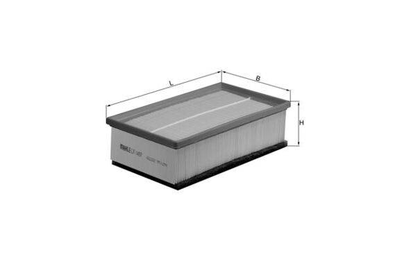 Knecht LX 1497 Luchtfilter