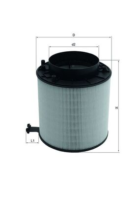 Knecht LX 2091D Luchtfilter