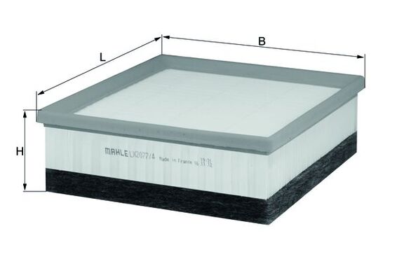 Knecht LX 2077/4 Luchtfilter
