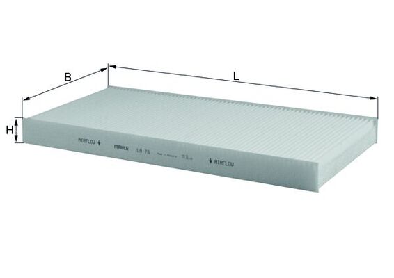 Knecht LA 78 Interieurfilter