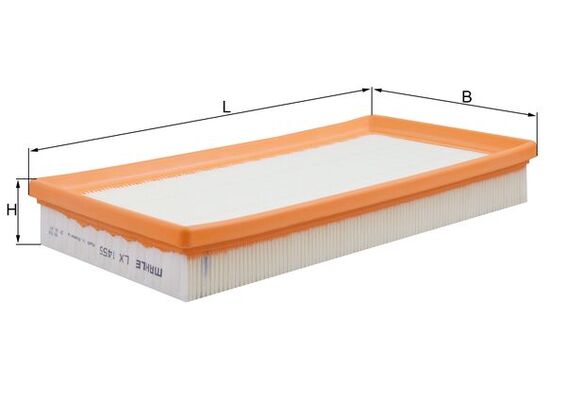 Knecht LX 1455 Luchtfilter
