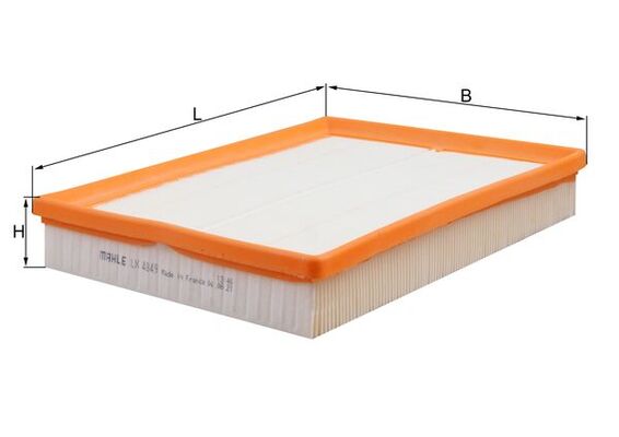 Knecht LX 4849 Luchtfilter