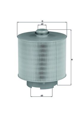 Knecht LX 1006/1D Luchtfilter