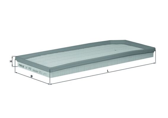 Knecht LX 1751 Luchtfilter