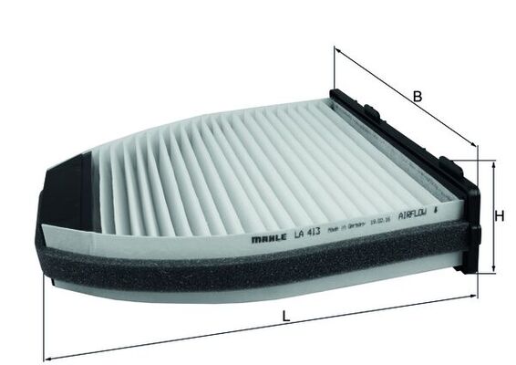 Knecht LA 413 Interieurfilter