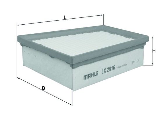 Knecht LX 2916 Luchtfilter