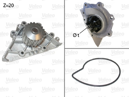 Valeo 506720 Waterpomp