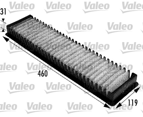 Valeo 698725 Interieurfilter