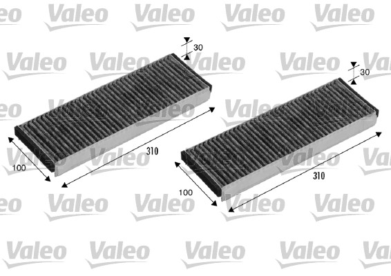 Valeo 715501 Interieurfilter