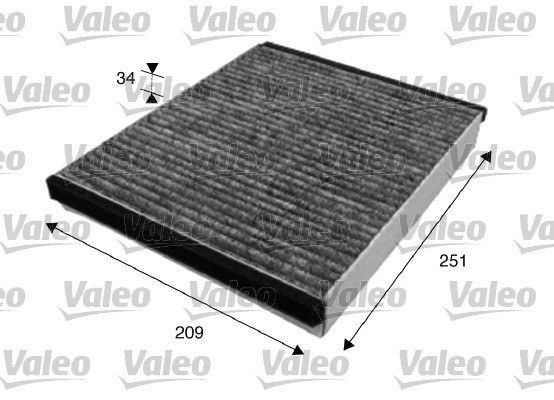 Valeo 715628 Interieurfilter