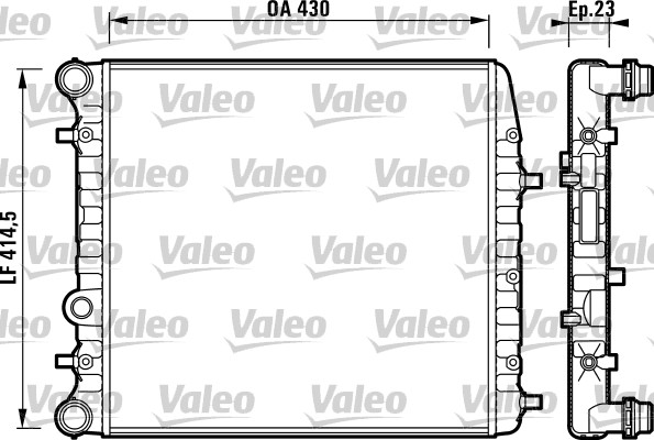 Valeo 732863 Radiateur