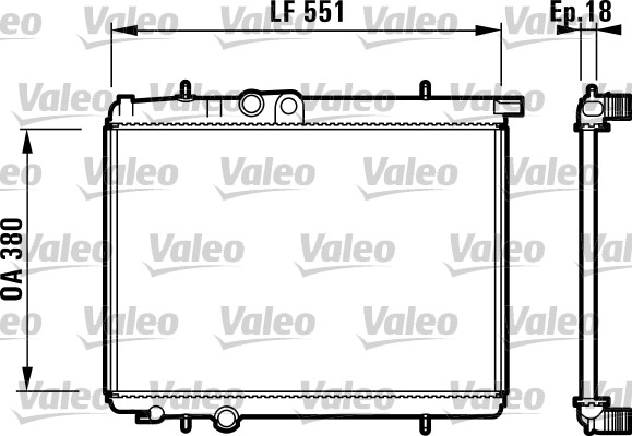 Valeo 732886 Radiateur