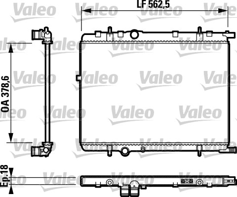 Valeo 732890 Radiateur
