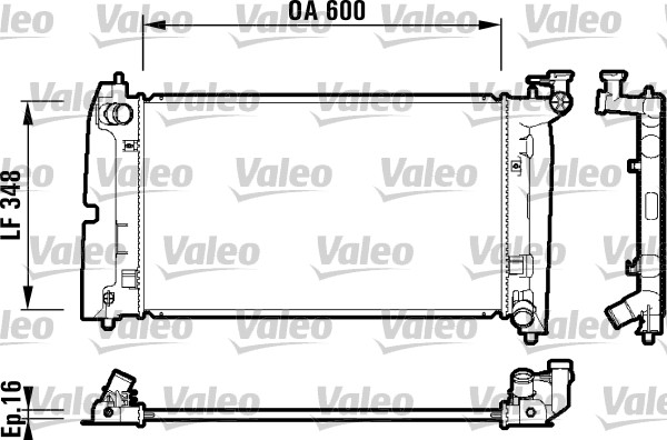 Valeo 734199 Radiateur
