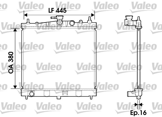 Valeo 734246 Radiateur