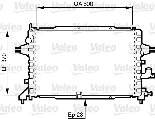 Valeo 734380 Radiateur