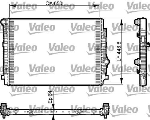 Valeo 735549 Radiateur