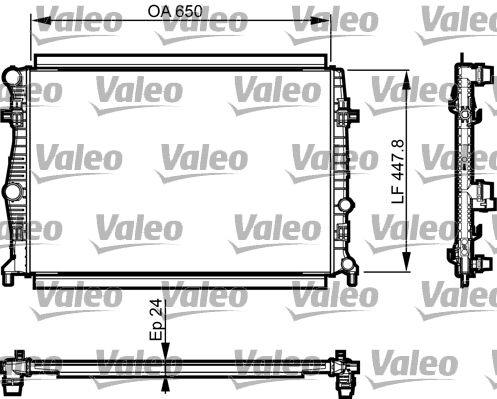 Valeo 735556 Radiateur