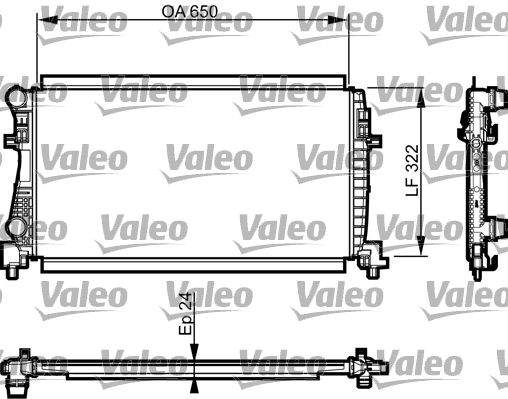Valeo 735557 Radiateur