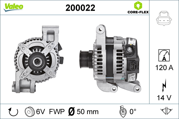 Valeo 200022 Alternator/Dynamo
