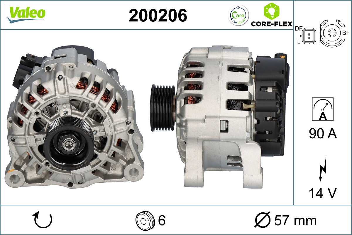 Valeo 200206 Alternator/Dynamo
