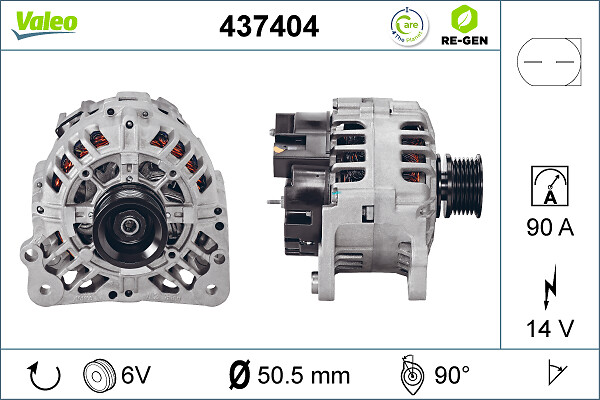 Valeo 437404 Alternator/Dynamo