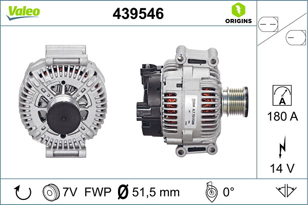 Valeo 439546 Alternator/Dynamo