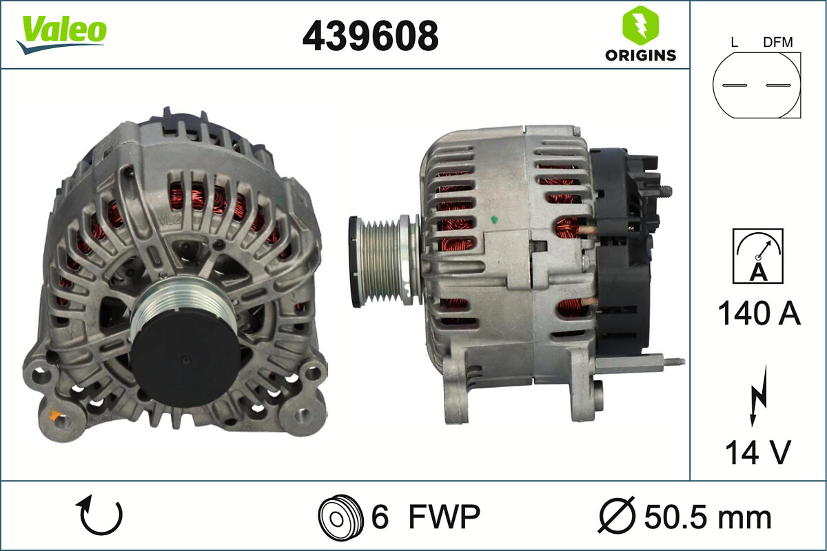 Valeo 439608 Alternator/Dynamo