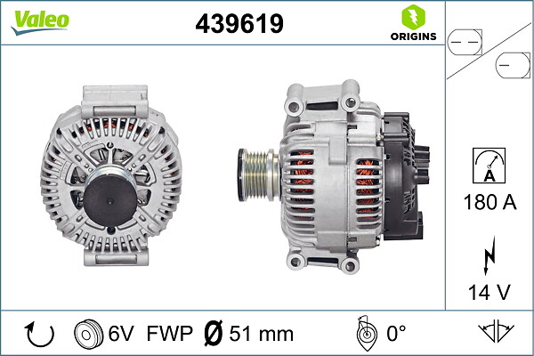 Valeo 439619 Alternator/Dynamo